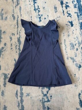 Polo Ralph Lauren Girl’s Flutter Sleeve Tank Dress Size 2T